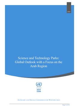 Science and Technology Parks: Global Outlook with a Focus on the Arab Region