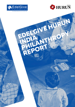 Edelgive Hurun India Philanthropy Report 2020 Table of Contents