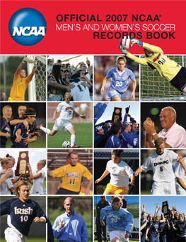 2007 Men's and Women's Soccer Records Book
