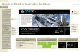 City Site and Building Construction Guidelines Version 1.5 Dt