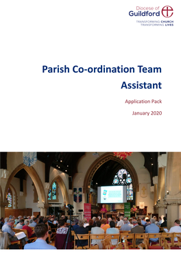 Parish Co-Ordination Team Assistant