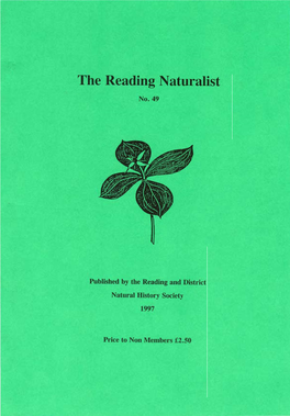 The Reading Naturalist