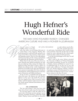 Hugh Hefner's Wonderful Ride