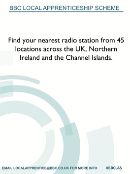 Find Your Nearest Radio Station from 45 Locations Across the UK, Northern Ireland and the Channel Islands