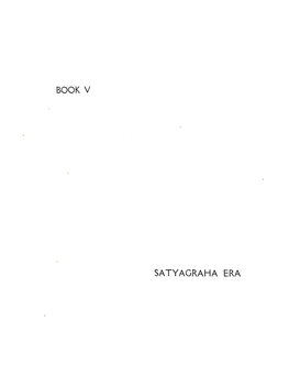 Book V Satyagraha