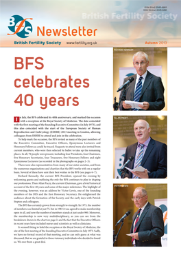 40Th Anniversary Newsletter