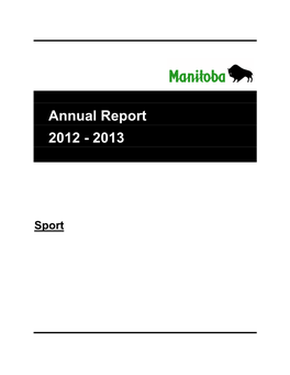 Annual Report 2012 - 2013