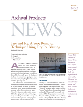 Archival Products NEWS Volume 15, No. 3