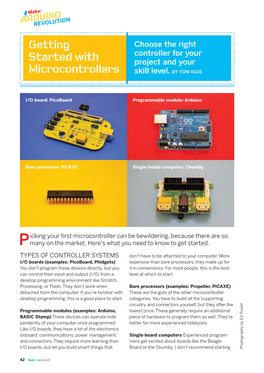 Getting Started with Microcontrollers