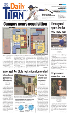 Campus Nears Acquisition Endangered Sports Live for One More Year