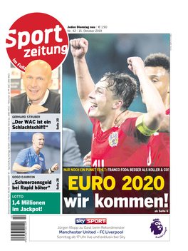 EURO 2020 Wir Kommen!