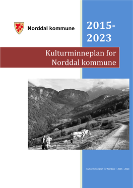 Kulturminneplan for Norddal Kommune