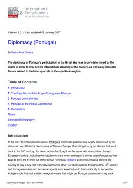 Diplomacy (Portugal)