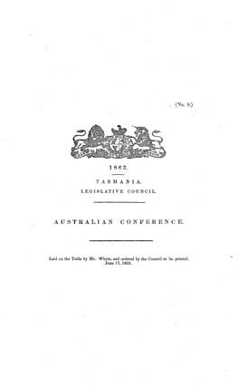 Austrailian Conference (Legislative Council)