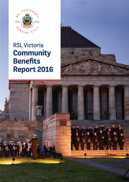 Community Benefits Report 2016