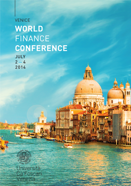 Program Chair · World Finance Conference