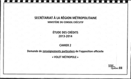 Demande De Renseignements Particuliers De L'opposition