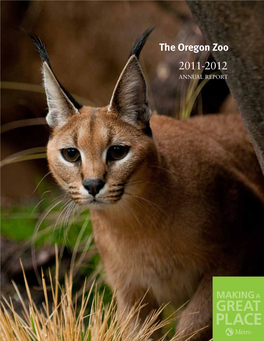 The Oregon Zoo 2011-2012 Annual Report