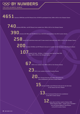 By Numbers the Xxx Olympic Games
