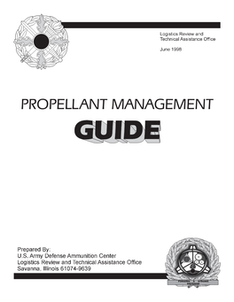 Propellant Management Guide