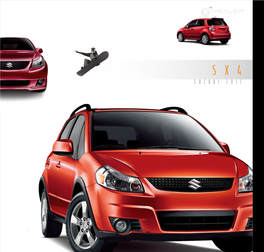 2011 Suzuki SX4 Brochure