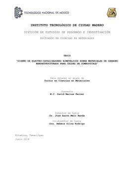 División De Estudios De Posgrado E Investigación