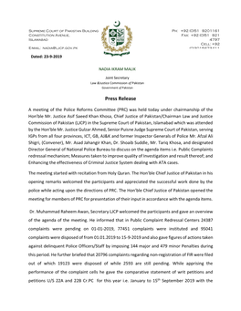 Press Release