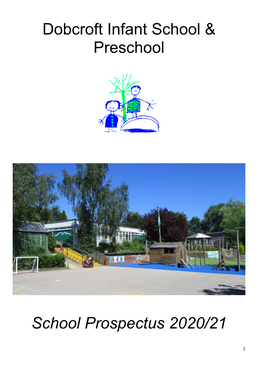 Dobcroft Infant School & Preschool School Prospectus 2020/21