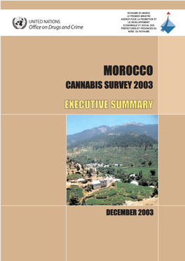 Morocco Cannabis Survey 2003 Executive Summary
