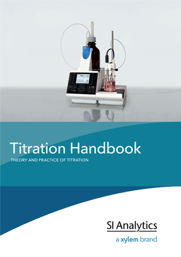 Titration Handbook THEORY and PRACTICE of TITRATION Dr