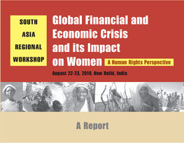 Global Financial and Economic Crisis and Its Impact on Women: a Human Rights Perspective