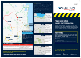 Changed Traffic Condition Flyer