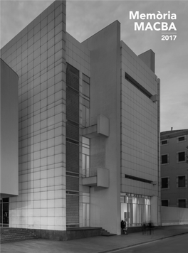 Macba Memoria2017 Cat.Pdf