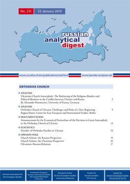 Analytical Digest Russian