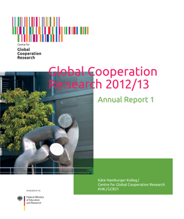 Re:Search 2012/13 Annual Report 1