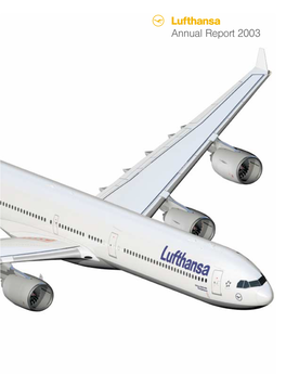 Annual Report 2003 Lufthansa Group: Key Data