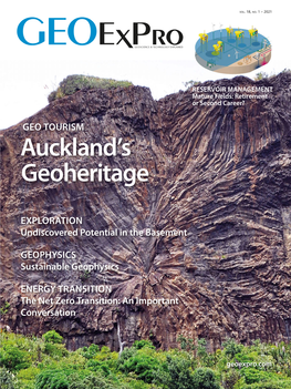 Geoscience Magazine GEO Expro Vol. 18, No. 1