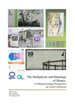 The Multiplicity and Meanings of Money