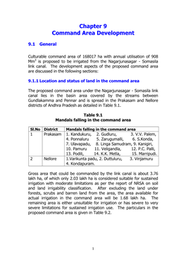 Chapter 9 Command Area Development