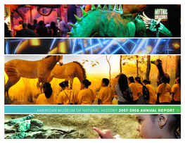 American Museum of Natural History 2007/2008 Annual Report » « »