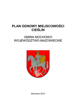 Plan Odnowy Miejscowości Cieślin