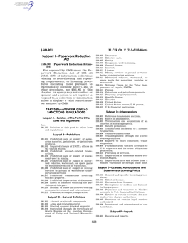 828 Subpart I—Paperwork Reduction Act PART 590—ANGOLA