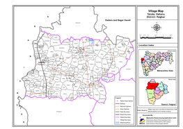 Village Map Taluka: Dahanu a District: Palghar Dadara and Nagar Haveli Talasari