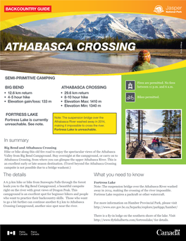 ATHABASCA CROSSING Photo: R Bray