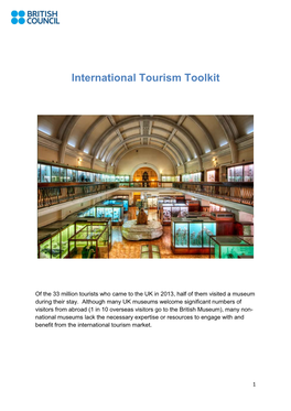 International Tourism Toolkit for UK Museums