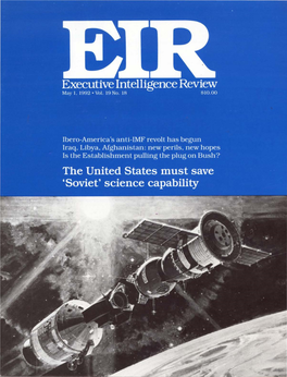 Executive Intelligence Review, Volume 19, Number 18, May 1, 1992