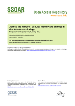 Across the Margins: Cultural Identity and Change in the Atlantic Archipelago Norquay, Glenda (Ed.); Smyth, Gerry (Ed.)