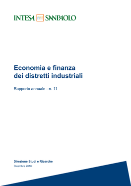 Economia E Finanza Dei Distretti Industriali