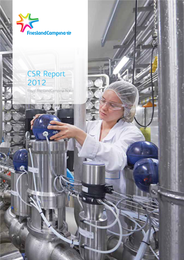 Frieslandcampina CSR Report 2012