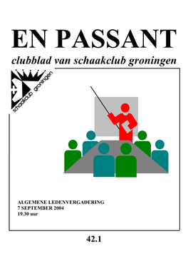 Clubblad Van Schaakclub Groningen